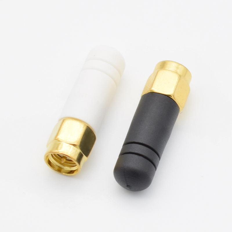 Small Rubber 3dBi 2.4ghz Antenna SMA Male Connector Omni Wireless 2.4G Wifi Antenna for Router / Bluetooth / CCTV / AP