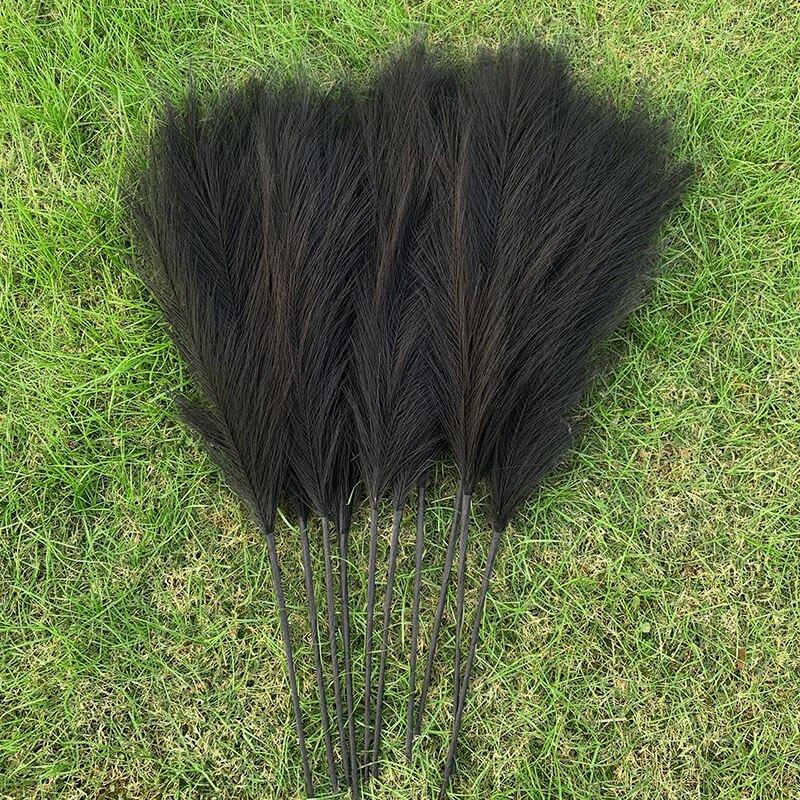 5pcs 70cm Artificial Plant Pampas Grass Polyester Silk Flowers Grass for Home Decor Wedding Decoration Table Centerpieces Plants: B08