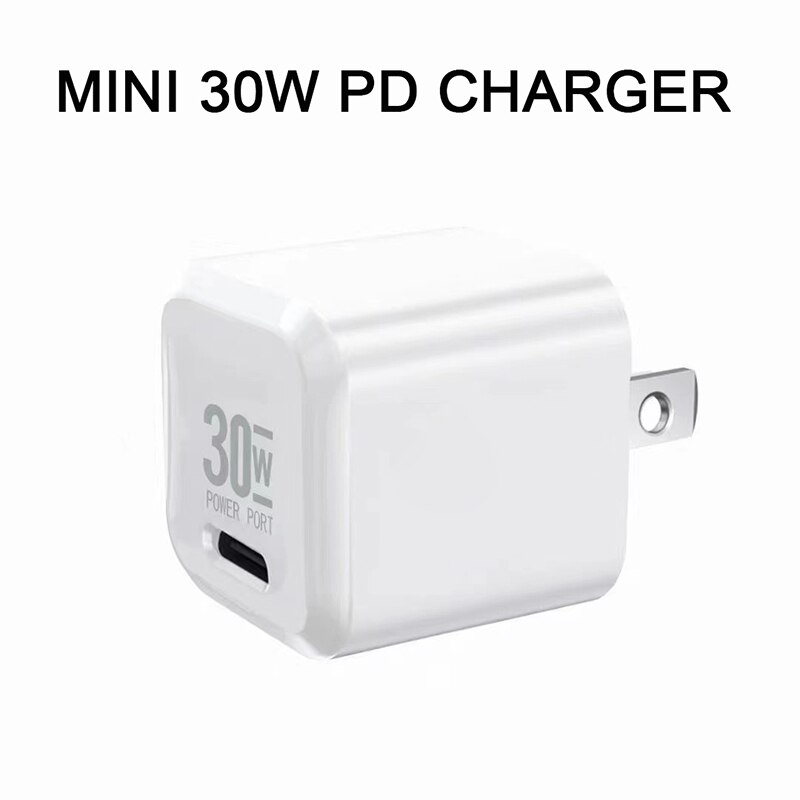 Ładowarka Mini USB C ładowarka PD 30W dla iPhone 13 12 Pro X 8 Plus ładowarka ścienna do telefonu komórkowego iPad USB typ C Adapter ue/usa