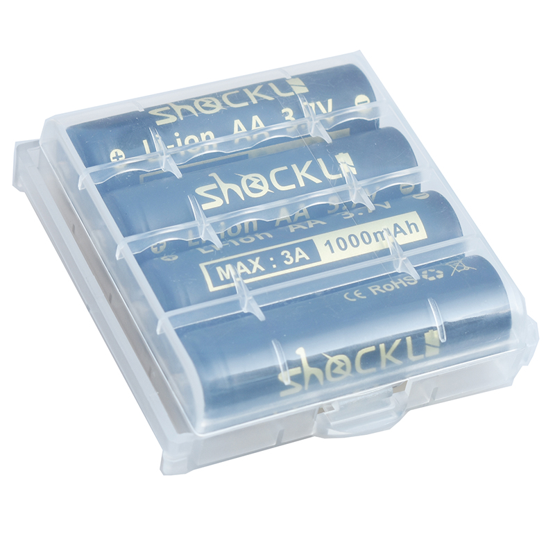 Shockli 2-8 sztuk 14500 1000mAh 3.7V akumulatory litowo-jonowe bateria AA ogniwo litowe do latarki Led reflektory zabawki