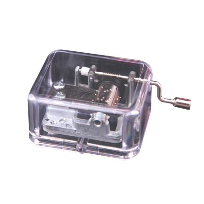 Unique DIY Mechanical Musical Box Golden Movement And Screws Music Boxes Set 6 Songs For S2 S2: you are My Sunshine