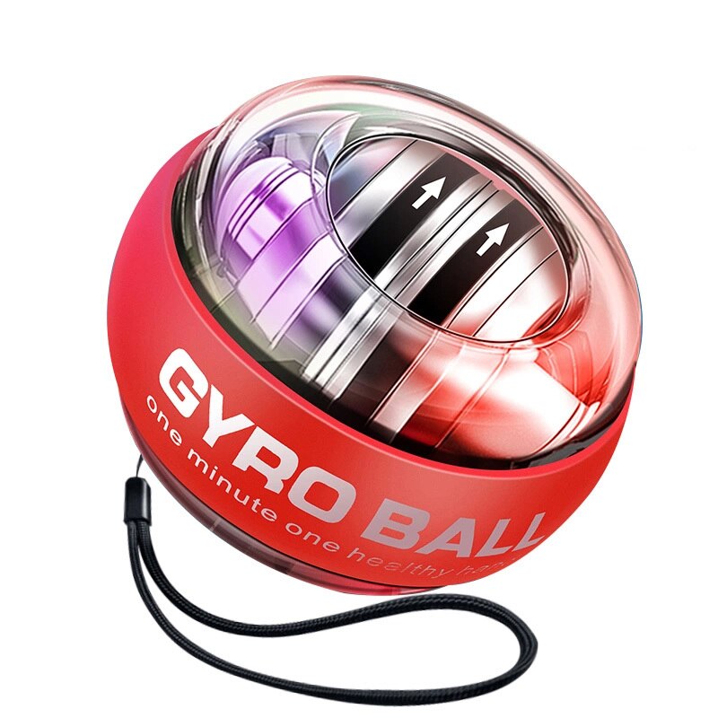 LED Gyroscopic Powerball Wrist Power Arm Hand Grip Muscle Force Trainer Home Gym Fitness Equipment Gyroscope Spinner Balls