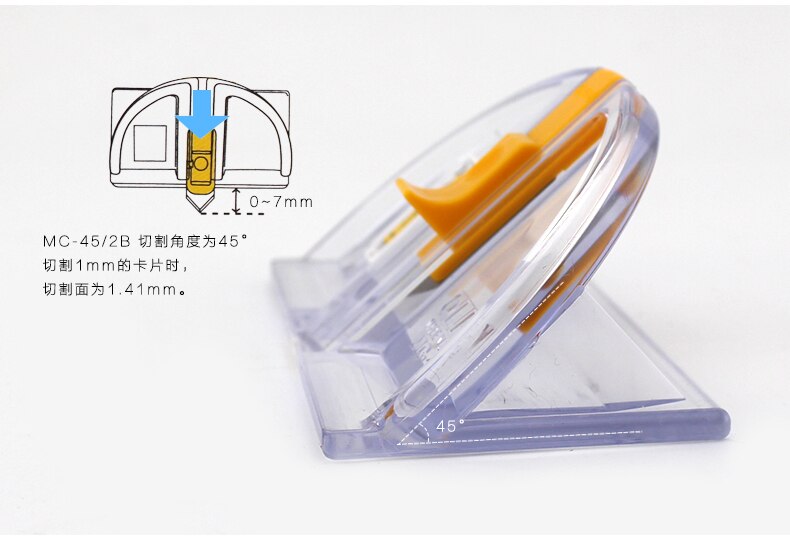 45-degree bevel cutter photo frame cardboard cutter bevel cutter 45-degree utility knife