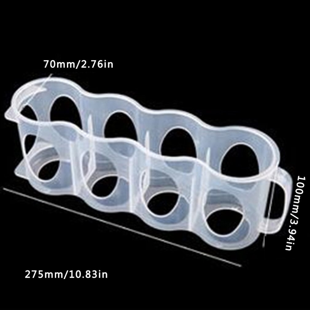 Home Kitchen Organizer Fridge Storage Box Cola Beverage Space-saving Finishing Four Case Organizer Kitchen Accessories