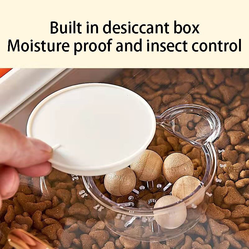 Pet Food Storage Container Kitchen Container 5kg-10kg Bucket Household Storage Moisture-Proof Rice Box Dog Dry Food Bucket