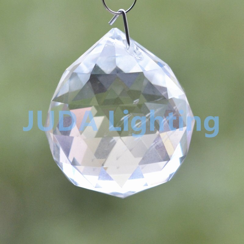 40mm bal vormige kroonluchter kristal kraal voor led hanglamp decoratieve Bruiloft accessoires Gordijn decoratie lamp fittings