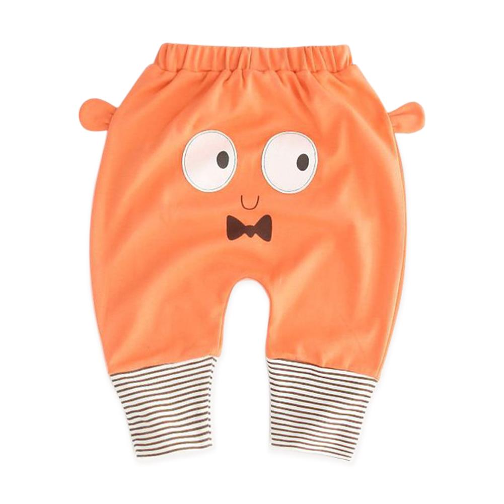 Printemps -né garçons fille pantalons longs populaire dessin animé beau modèle coton confort et pantalon doux: Orange