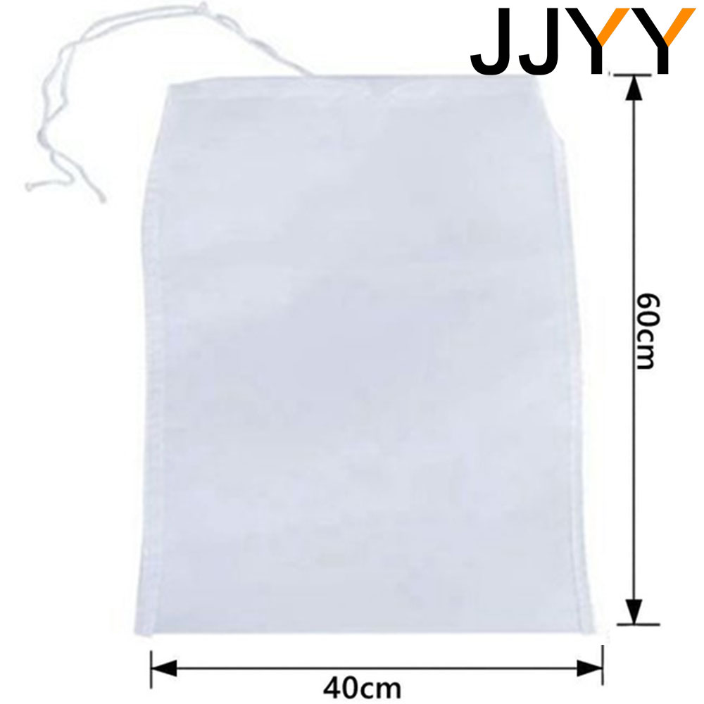 JJYY Beer Homebrew Filter Bag for Brewing Malt Boiling Wort Mash Strainer Tool Mesh Nylon Food Strainer Bag Nut Milk Juice Filte: S / GRAY