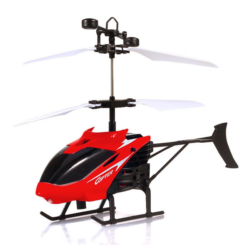 Hiinst Helicopter Infrarood Inductie Rc Helicopter Vliegtuigen Vliegen Afstandsbediening Mini Dron Led Flash Float Speelgoed Voor Kinderen