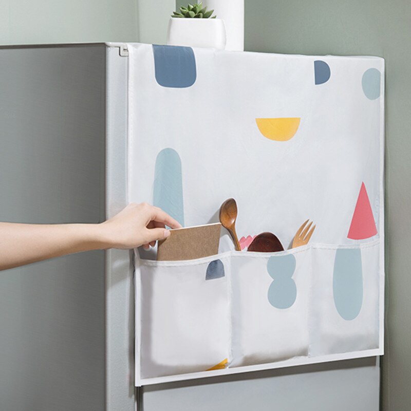Koelkast Cover Huishoudelijke Wasmachine Covers Home Waterdicht Reiniging Organizer Accessoires Gear Levert