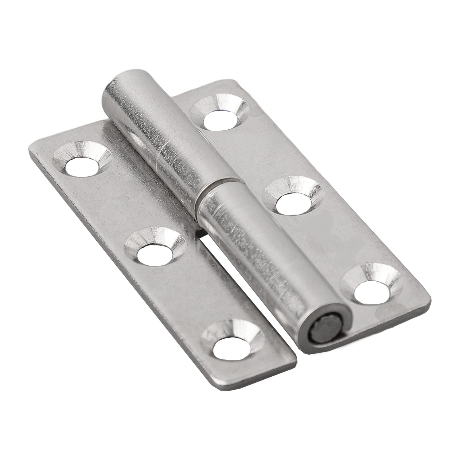 Dobradiça removível de aço inoxidável, dobradiça despojada, junta deslizante, conector de porta, dobradiça industrial removível