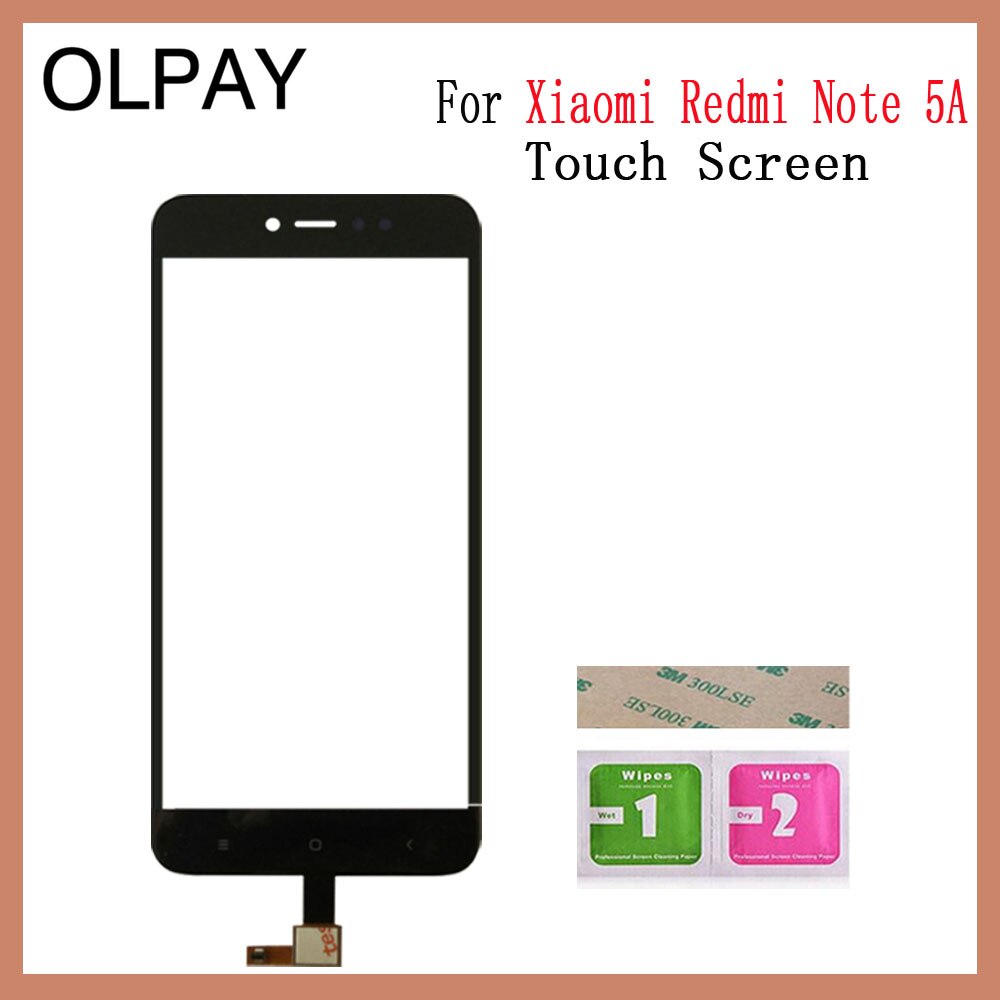 Mobile Phone 5.5'' inch Touch Screen For Xiaomi Redmi Note 1 Note 2 Note 3 Note 4 Note 5A Touch Glass Digitizer Sensor Repair: Black Redmi Note 5A