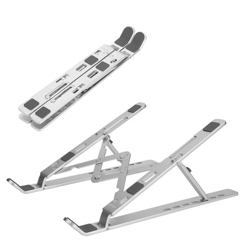 Adjustable Foldable Laptop Stand Aluminum Alloy Non-slip Computer Table Notebook Desk Cooling Holder