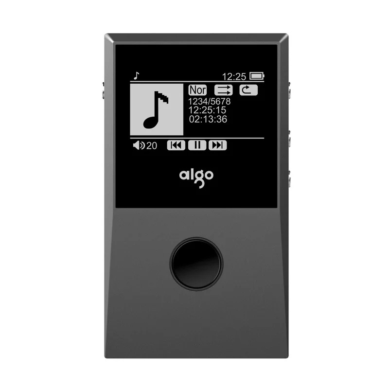 Aigo 205 HiFI MP3 Player bluetooth FM Radio Recording E-Book Portable OTG Loseless Music Player Max 64GB Support