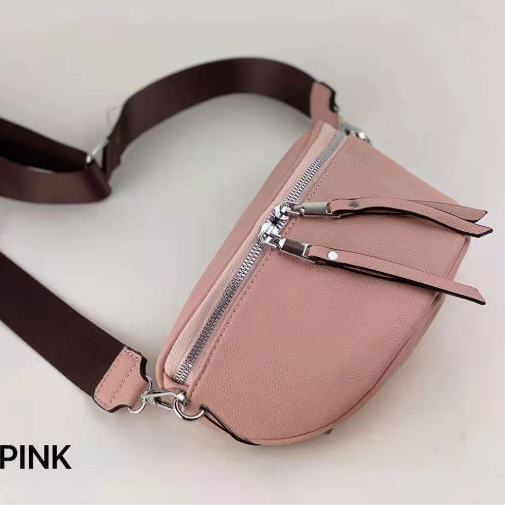 Bolso Mujer Estilo Riñonera, Riñoneras para Mujer: Rosa