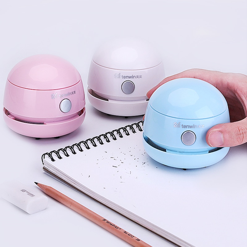 Mini Vacuum Cleaner Desktop Vacuum Cleaner Aspirador USB Charging Rubber Dust Pencil Debris Automatic Car Interior Cleaner