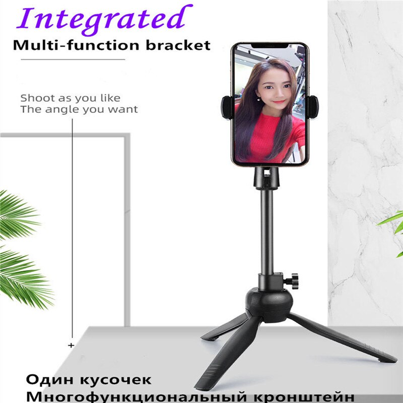 Draagbare Statief Voor Smartphone Camera Houder Mini Opvouwbare Desktop Beugel Mobiele Telefoon Stand Camera Houder Clip Statief