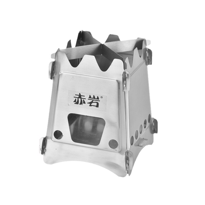 Outdoor Wood Stove Portable Stainless Steel Light weight Camping Stove for Outdoor Cooking Picnic wood-burning protable stove