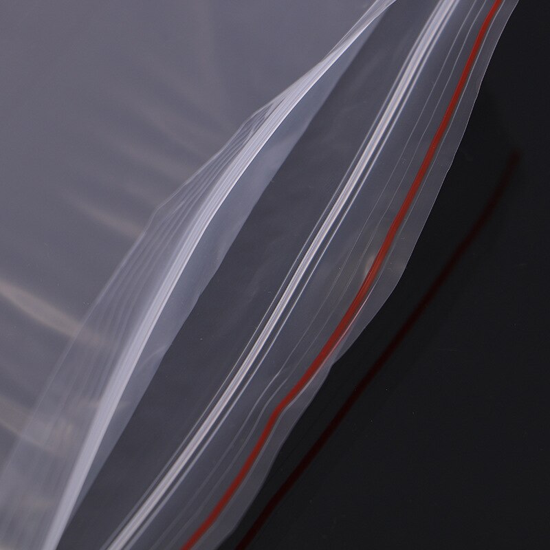 100pcs/pack Small Zip Lock Plastic Bags Reclosable Transparent Jewelry Food Storage Bag Kitchen Package Bag Clear Ziplock Bag