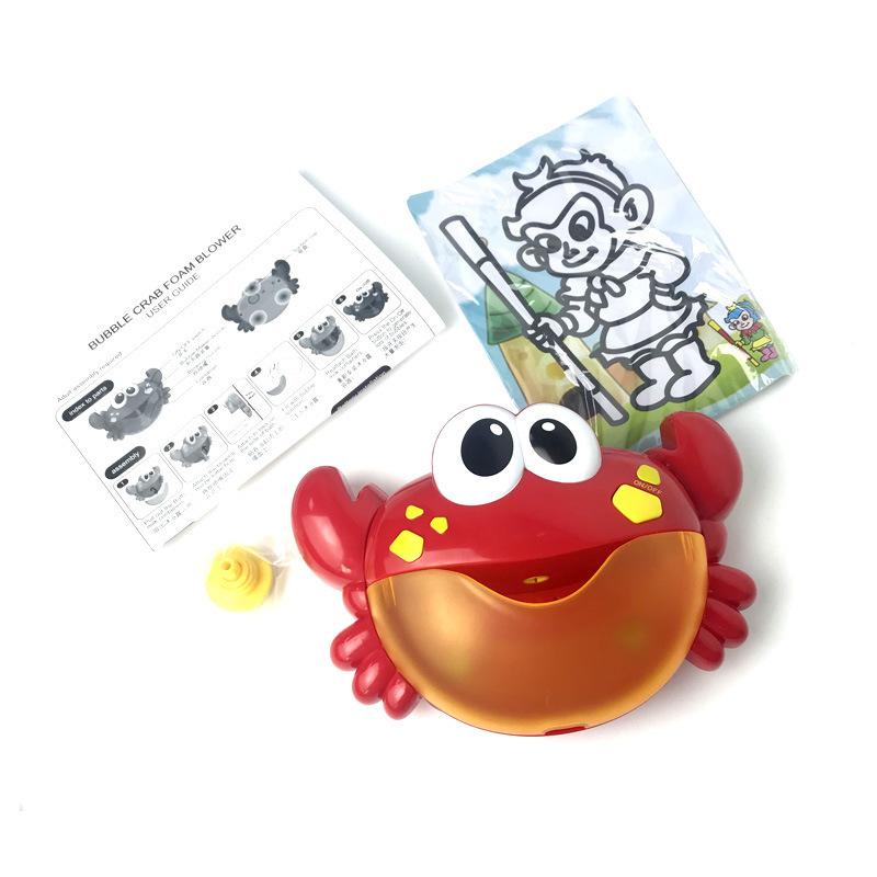 Vasca da bagno Giocattolo Granchio bolla macchina bolla Granchio 36 Musica Felice Granchio Macchina Della Bolla