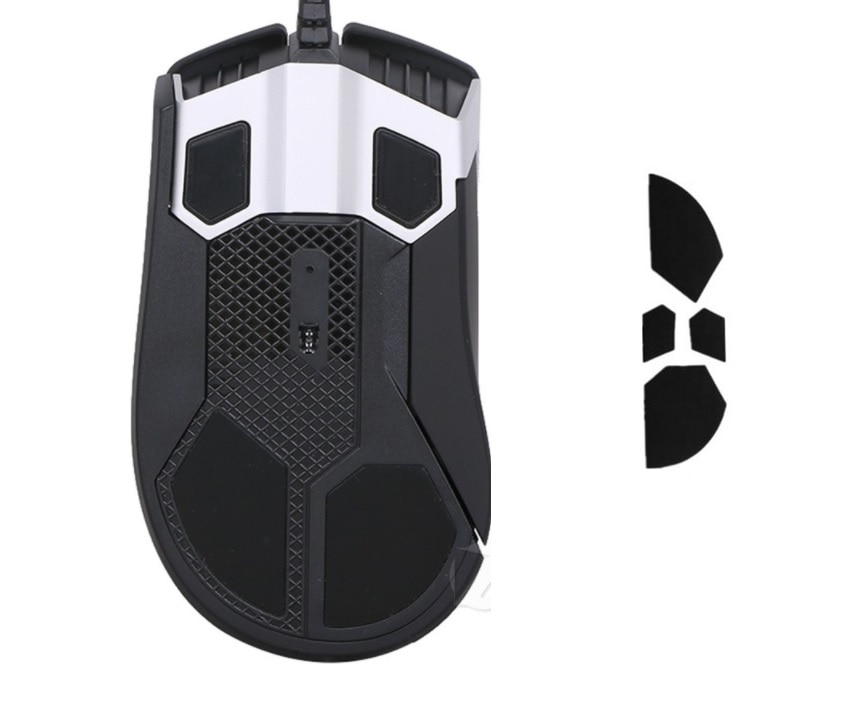 Patins de souris patins de souris pour Corsair Glaive (lot de 2, 0.6mm)