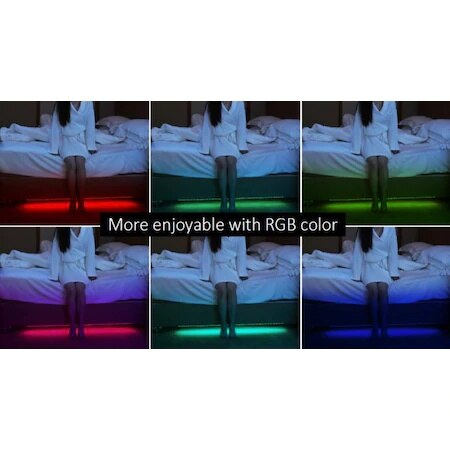 Motion Sensor Rgb Led Strip Seti-Kumandalı-1.5 Meter