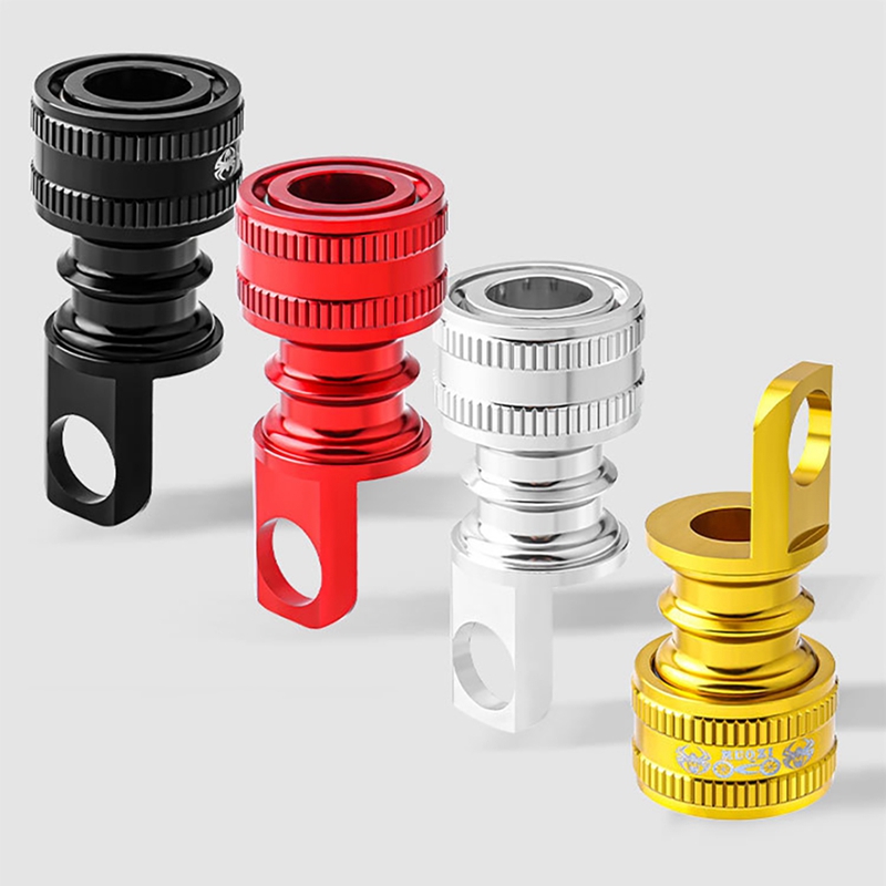 MUQZI Folding Bike Pedal Quick Release Buckle Bicycle Quick Release Pedal Holder Head Mounting Seat Modification