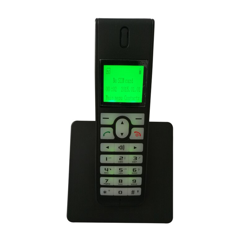 GSM 850/900/1800/1900MHZ DRAADLOZE HANDHELD TELEFOON, GSM HANDSET, GSM Telefoon voor thuis en kantoor gebruik, Ondersteuning 8 land taal.