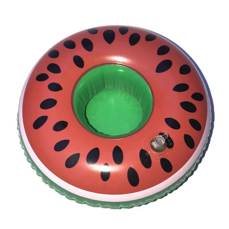 Mini Inflatable Floating Cup Holder Pool Swim Float Water Toy Party Beverage Boats Inflatable Drink Holder Summer Pool Party
