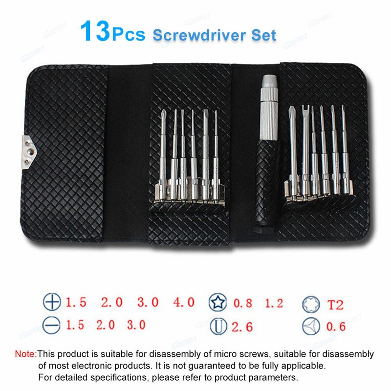 32 In 1 Mobiele Reparatie Tools Professionele Schroevendraaier Set Voor Iphone Horloge Reparatie Metal Pry Spudger Opening Demontage Tool Kit