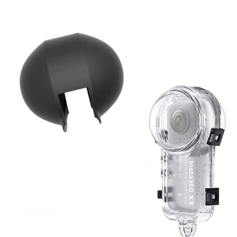 Dykfodral silikonfodral för insta 360 one  x3 x 4 osynligt vattentätt fodral skyddsfodral låda linsskydd skyddsjacka tillbehör