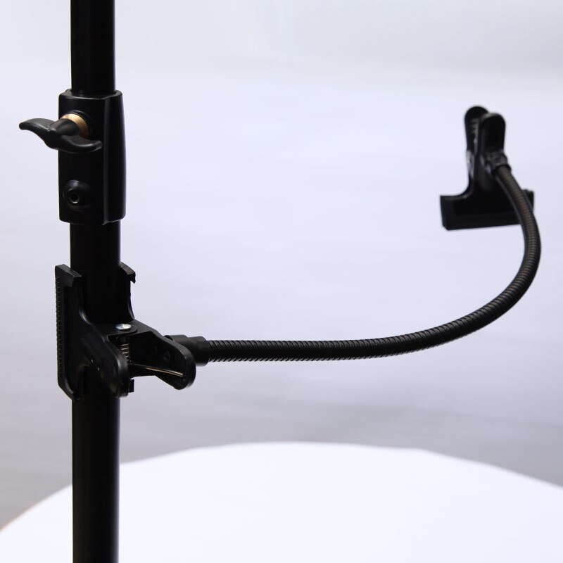 1pc Gooseneck Camera Mount 50cm/20inch Gooseneck Length Photographic double head