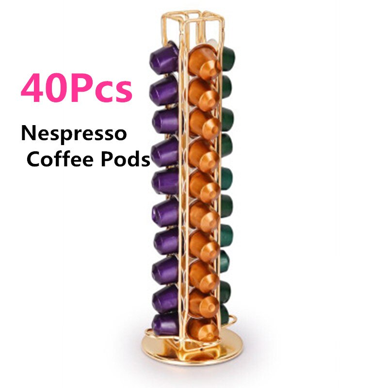 2022 Band Nespresso Koffie Pods Houder Roterende Rack Koffie Capsule Stand Brand Capsules Opslag Shelve Organisatie Houder Rack: 5