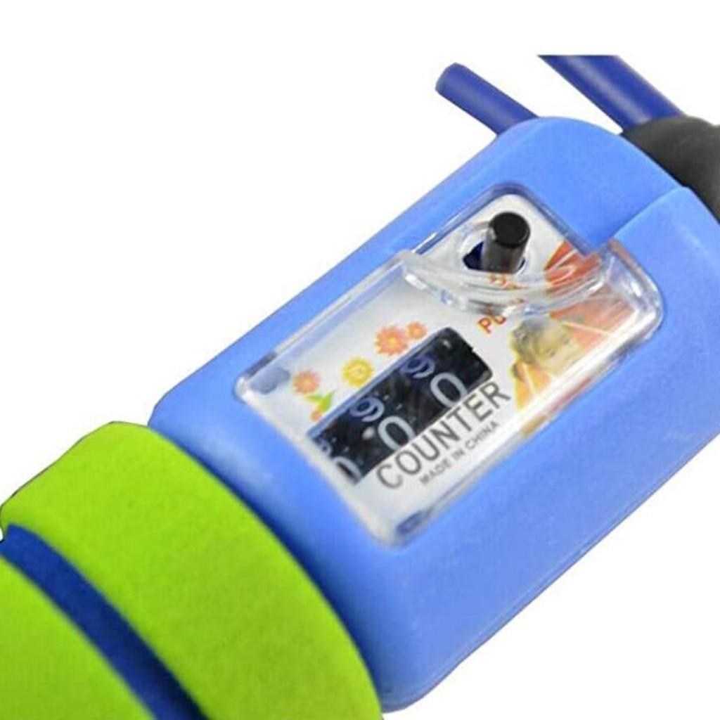 Adjustable Jump Rope With Comfortable Handles And Counter Sport Accessories