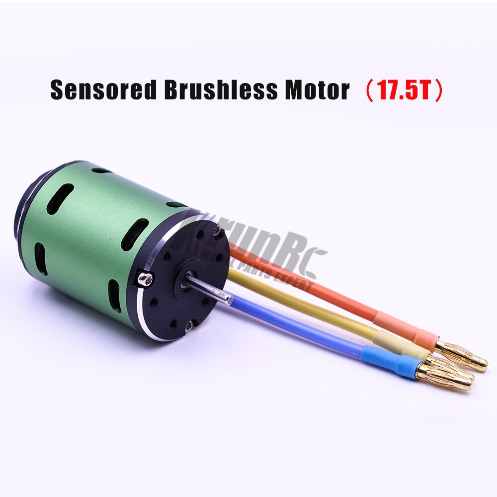 X-TEAM 3650 Sensored Brushless Motor 6.5T/10.5T/13.5T/17.5T/21.5T 2-3S Racing Brushless Motor for 1/10 Rc Car: 17.5T-2050KV