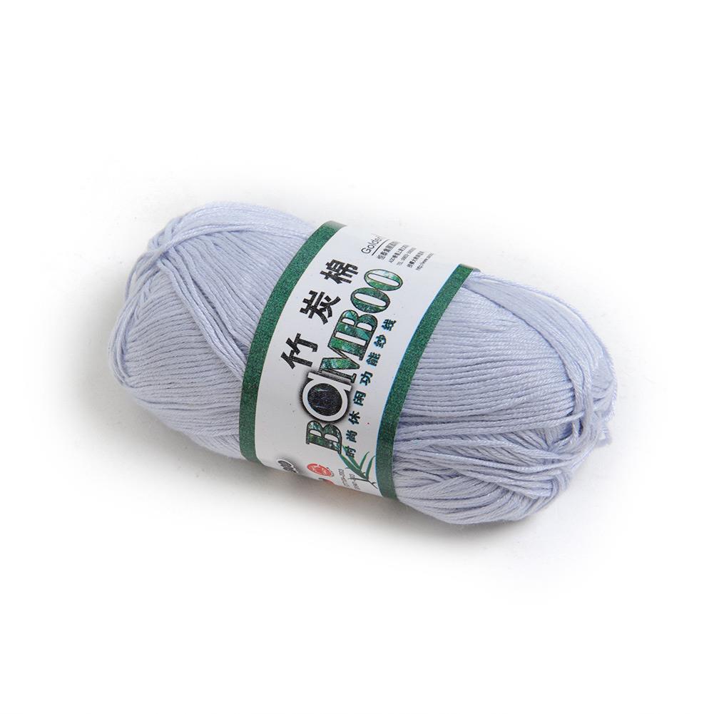 ! Soft Natural Bamboo Cotton Knitting Yarn Fingering 20 Colors