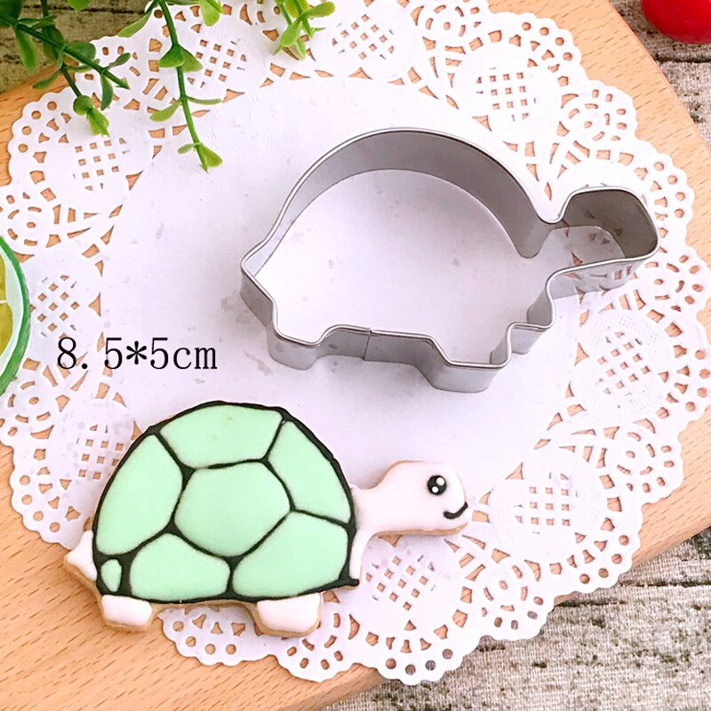 Moule à biscuits tortue Lion loup ours | Moule à biscuits, Fondant, outils de décoration pour gâteaux 1 pièce