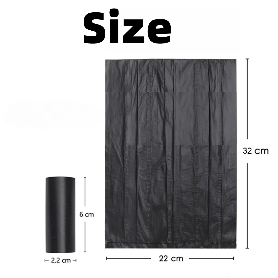 Hundekotbeutel 150/300/600/900/1200/1500 Stück – biologisch abbaubare Haustierabfallbeutel, mehrfarbig, langlebig und auslaufsicher