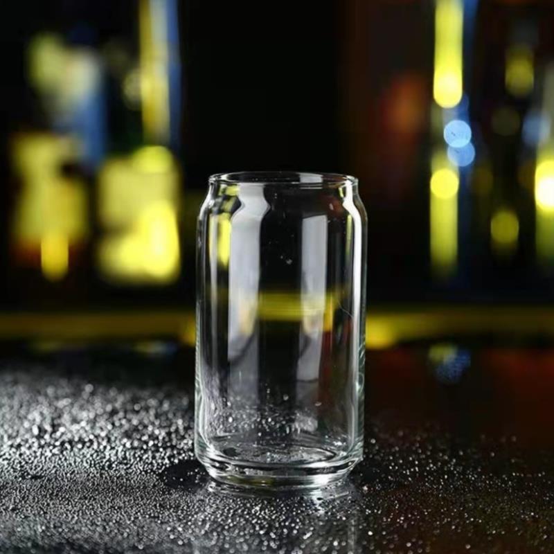 Gobelet en verre Transparent pour boisson froide, pour jus, thé au lait, bière, Cocktail, classique