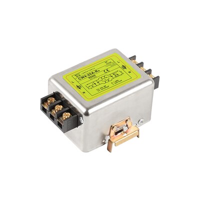 Filtre rail Din 115V 230V, signal d'impulsion, alimentation électrique, filtre EMI anti-interférence, purification forte, CW4-RD 10A 20A 30A