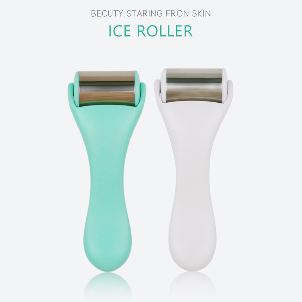 Ice Roller Rvs Body Gezicht Facial Koude Gel Cooling Therapie Massager