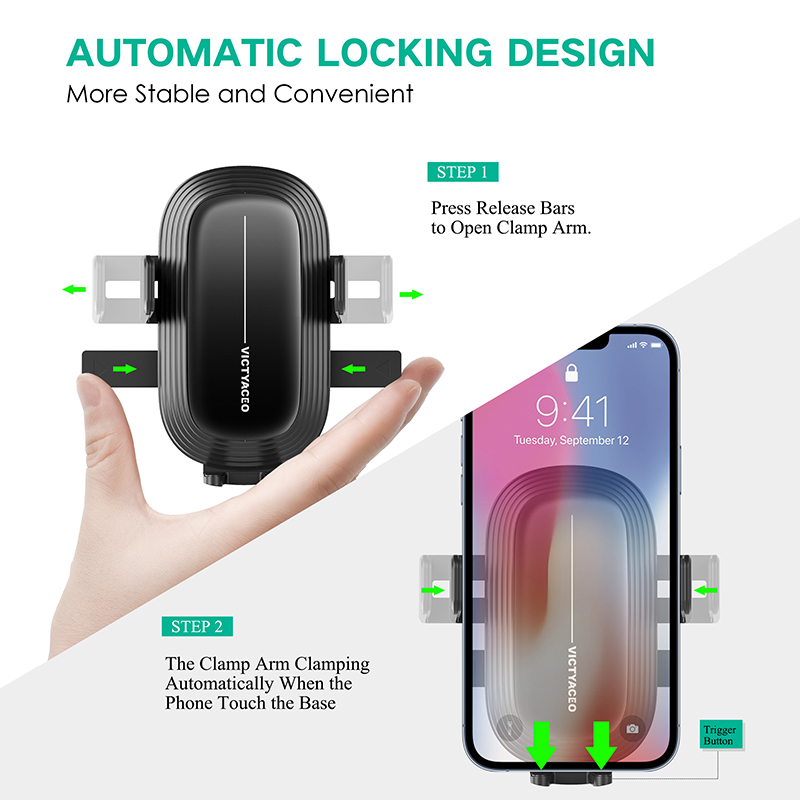 For Jaguar XF XFL F-Pace E-Pace Car Mobile Phone Holder Gravity Navigation Special Bracket GPS Support Car Styling Accessories