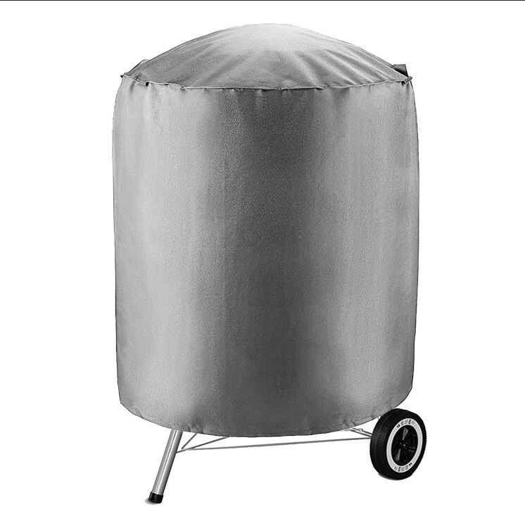 BBQ barbecue Grill Cover Garden BBQ Shed Waterproof Outdoor Furniture Sunscreen Dust Cover: Light Grey / 27.5x27.5 inch