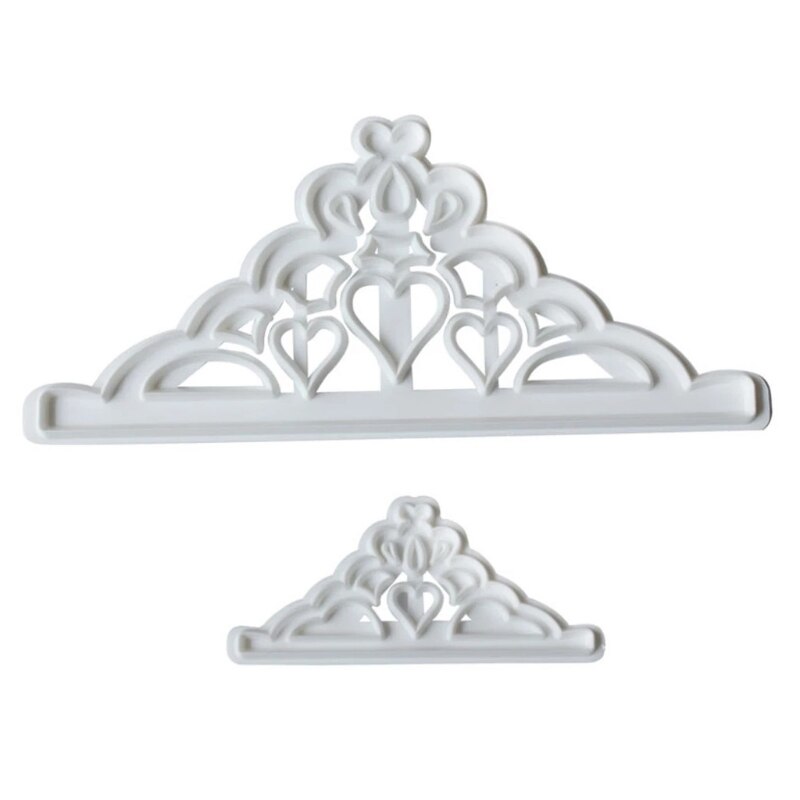 T84E Non Stick Cake Bakeware 3D Cake Mold Making Swirl Shape Mousse Desserts Homemade Food Grade Silicone DIY Hand Crafts: 203MM(Large)