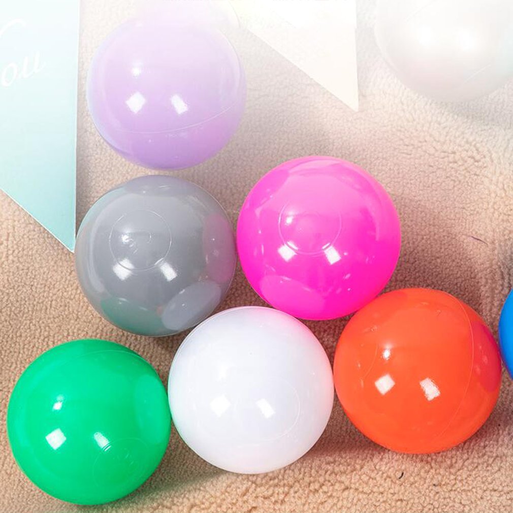 50pcs Ocean Ball Wave Ball Toy Ball Ce Certification Thickening Non-Toxic Tasteless Marine Ball Net Bag