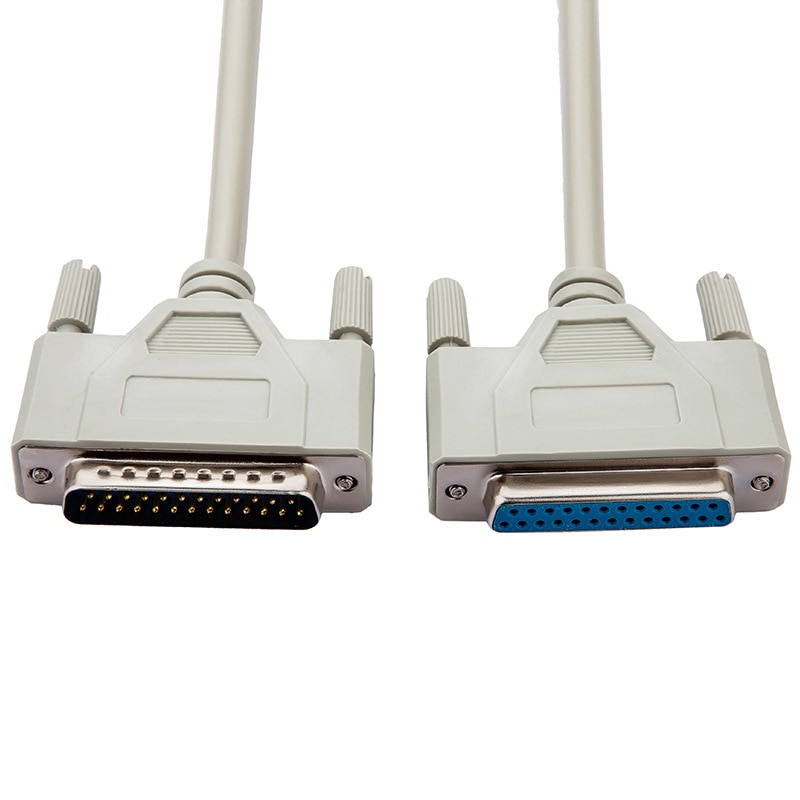 25Pin DB25 Parallel Male to Female LPT Printer DB25 M-F Cable 1.5M Computer Cable Printer Extending Cable 25 Pin LPT