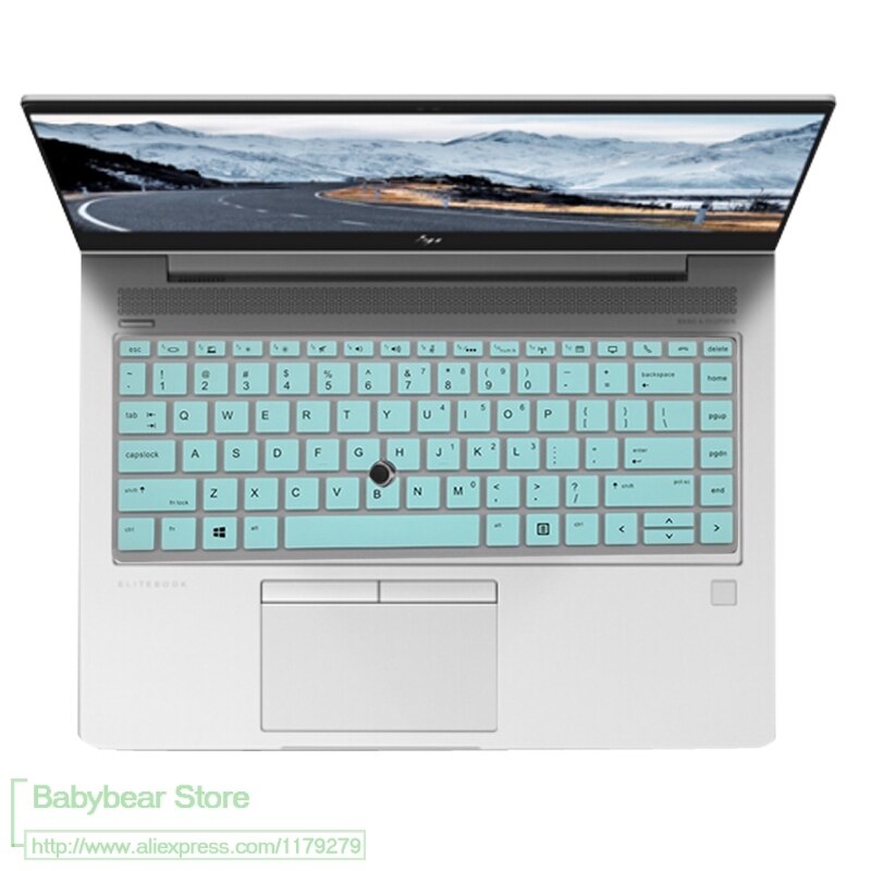 Ordinateur portable 14 pouces clavier housse de protection peau pour Hp Elitebook Elitebook 745 G5 / 840 G5 / 840 G6 avec Trackpoint trou