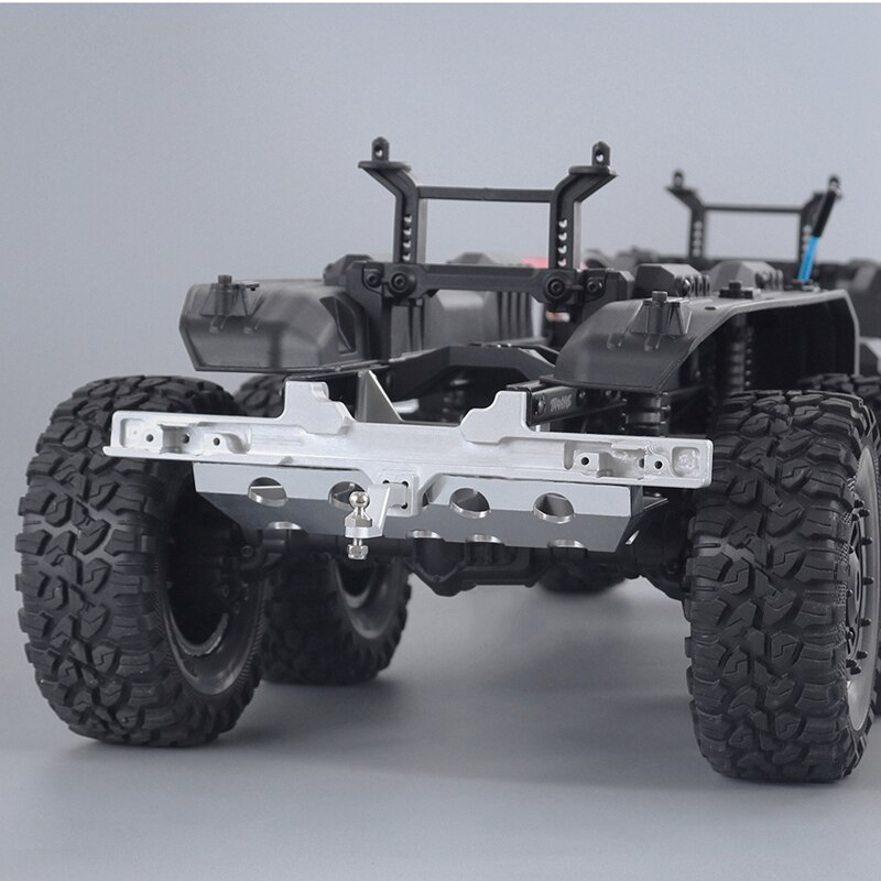 Metall Hinten Stoßstange mit Anhänger Haken und Mini Schwanz Licht Halterung Löcher für 1:10 RC Raupe Traxxas TRX6 TRX-6 G63