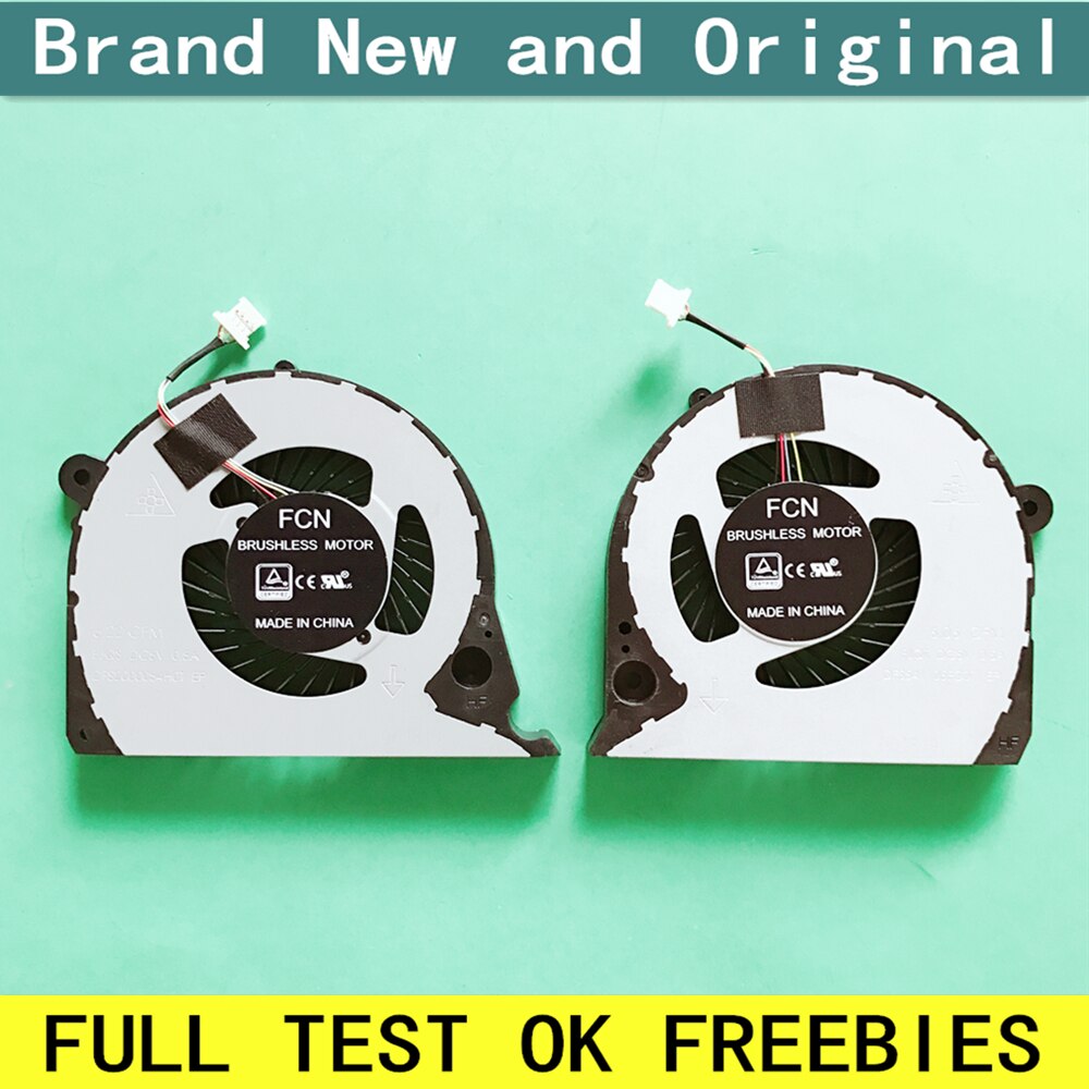 laptop CPU cooling fan Cooler Notebook PC for Dell Inspiron G7 15-7000 7577 7588 G5-5587 P72F 2JJCP FJQS DC5V 0.5A gpu FJQT
