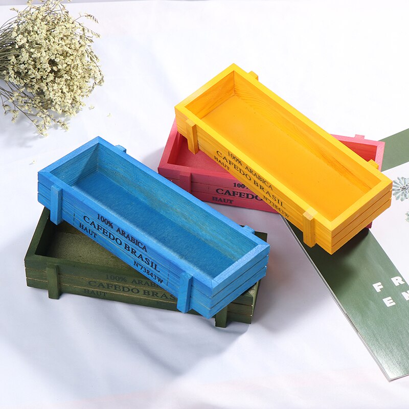 Maceta de madera bonita para interior de helecho, maceta para plantas suculentas, platillos, bonsái de escritorio, maceta, maceta de madera, bandeja para plantar flores